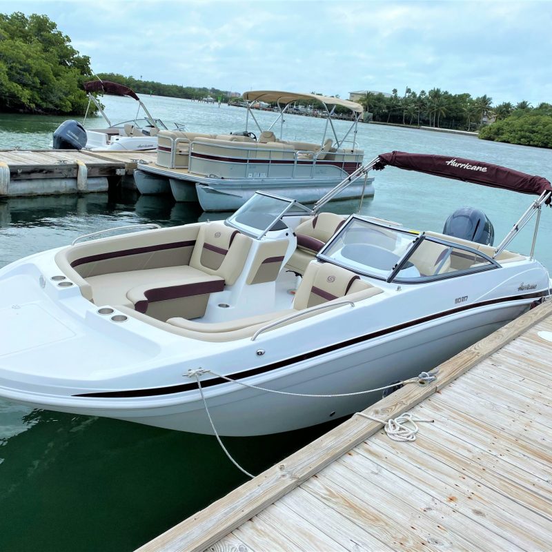 22ft deck boat rental key west florida (2)