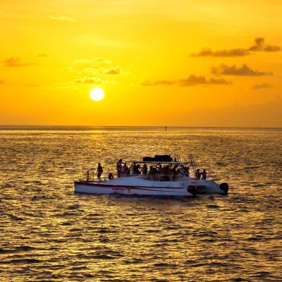 sunset cruise catamaran