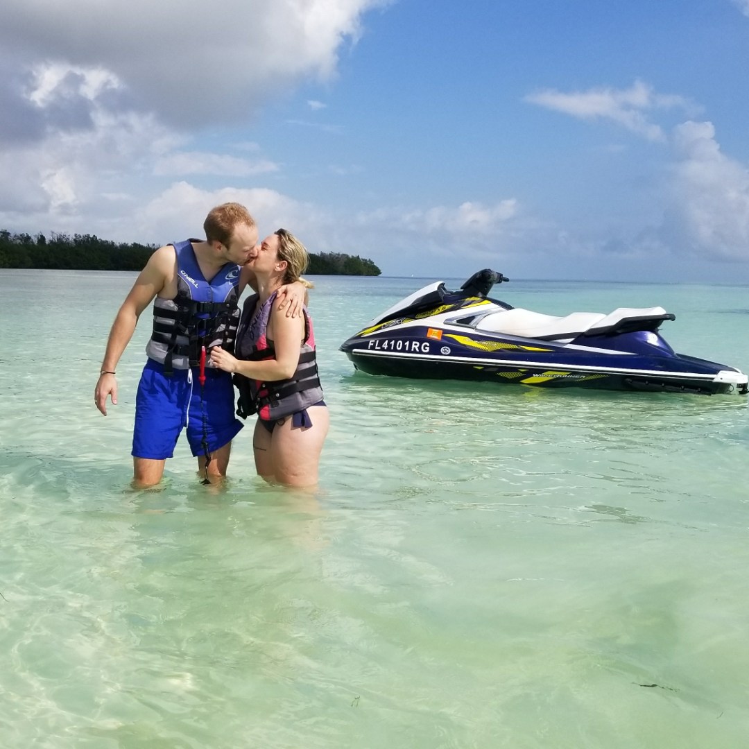 key west jetski tours to sandbars