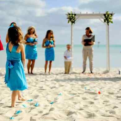 simple and easy beach wedding package