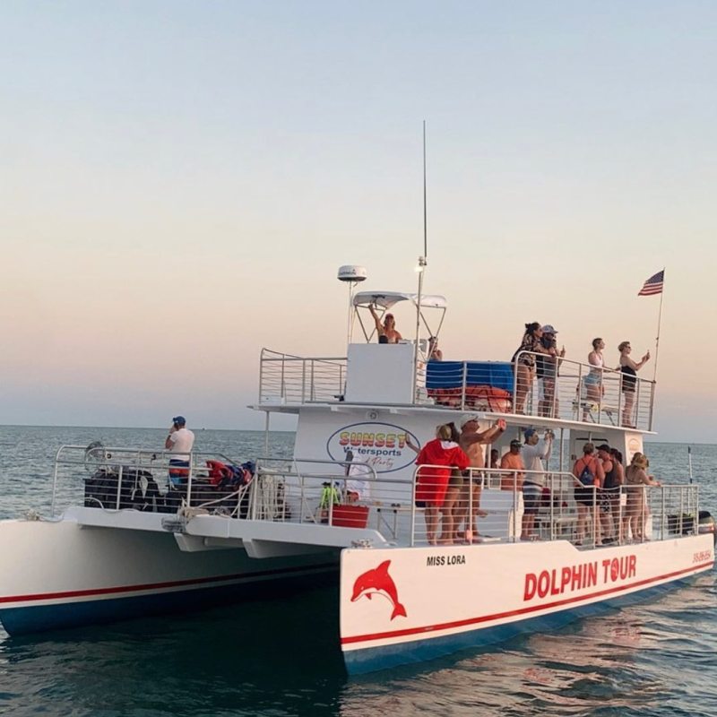 key west's new dolphin boat