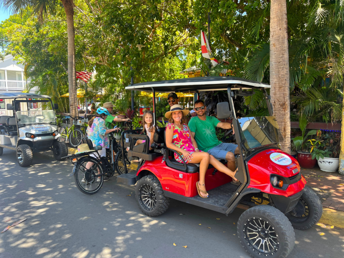cruise ship golf cart rentals key west