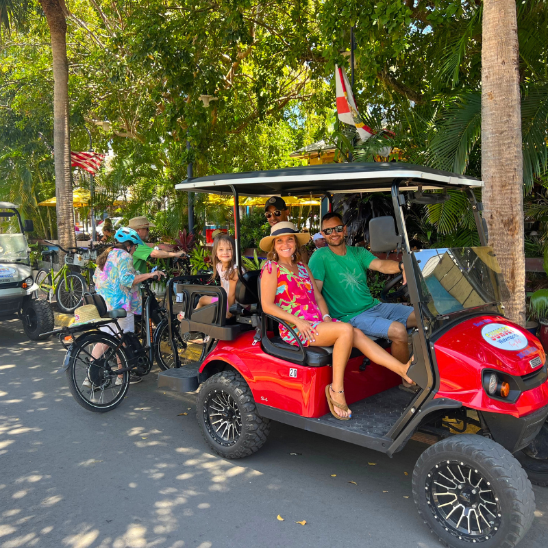 cruise ship golf cart rentals key west