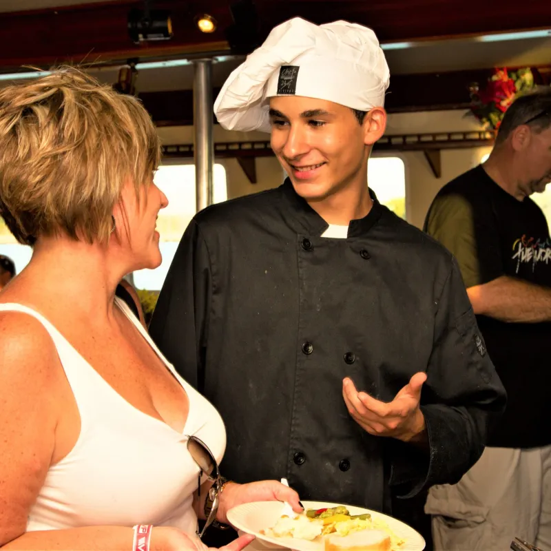 key west chef with dinner cruise