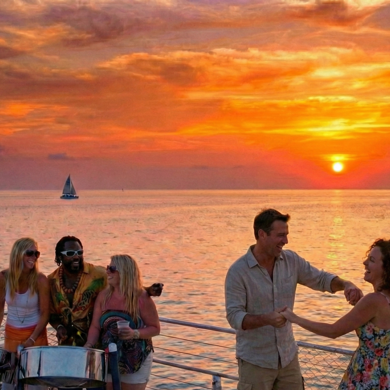 dinner cruises in key west florida barefoot billys