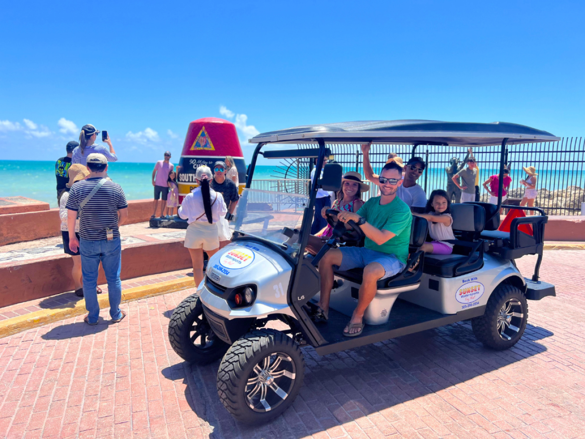 golf cart rental best in key west