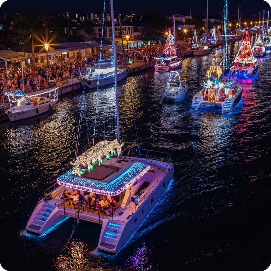 lighted boat parade key west fl