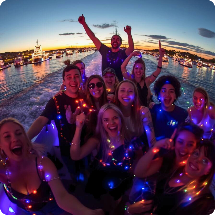 lighted boat parade key west florida