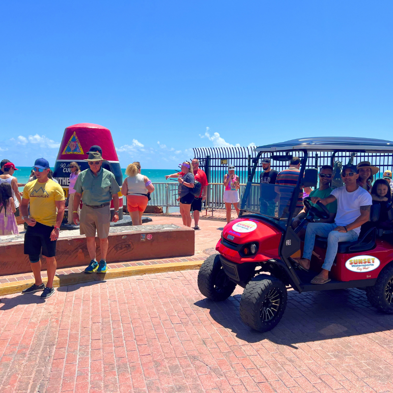 sunset watersports golf cart rentals