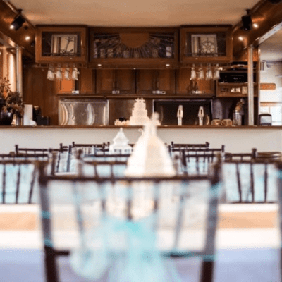 wedding catamaran boat with inner cabin key west