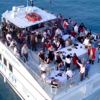 party cat sunset cruise