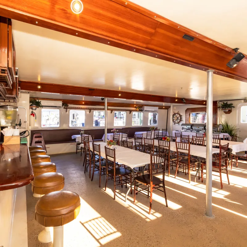 sunset dinner cruise private charter boat