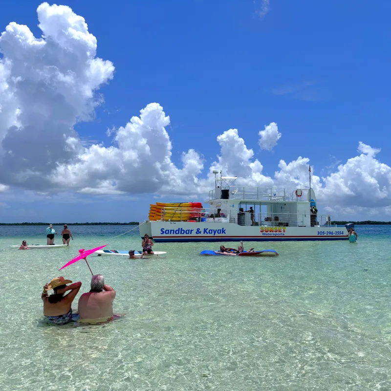 sunset watersports key west sandbar charters