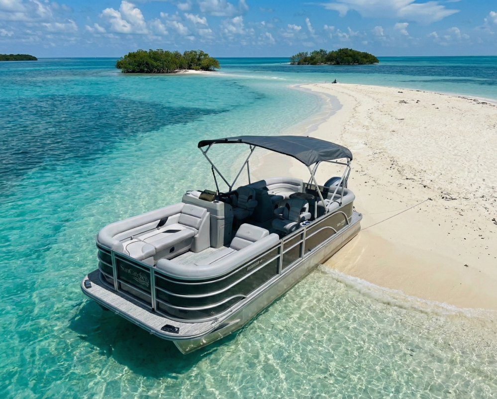 boat rentals key west florida pontoon sunset watersports