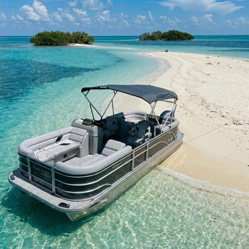 boat rentals key west florida pontoon sunset watersports