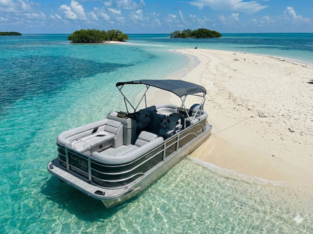 boat rentals key west florida pontoon sunset watersports