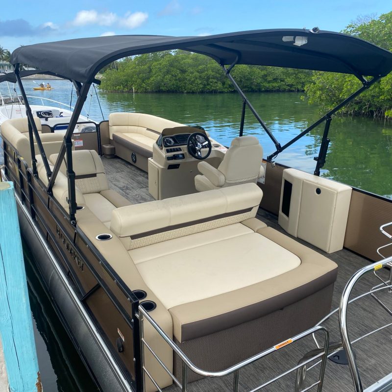 new key west pontoon rental boat near me