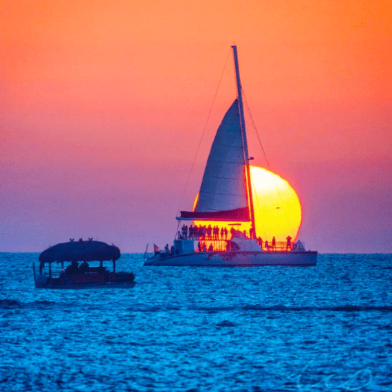 sunset sail near me in key west