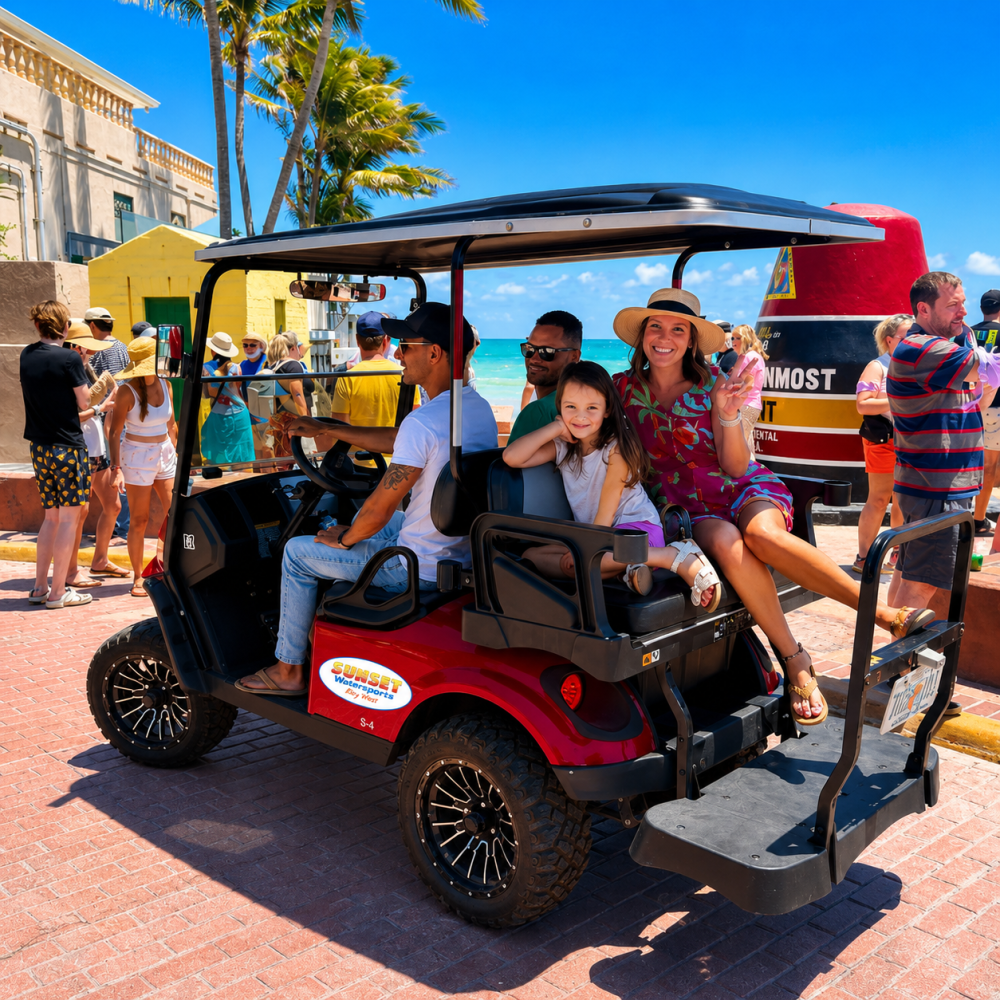 key-west-golf-cart-transportation-sunset-watersports