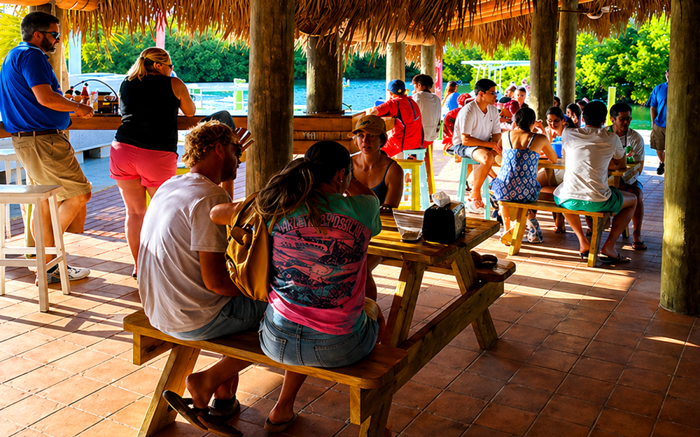 Stock Rock Cafe Sunset Watersports Cow Key Marina Key West