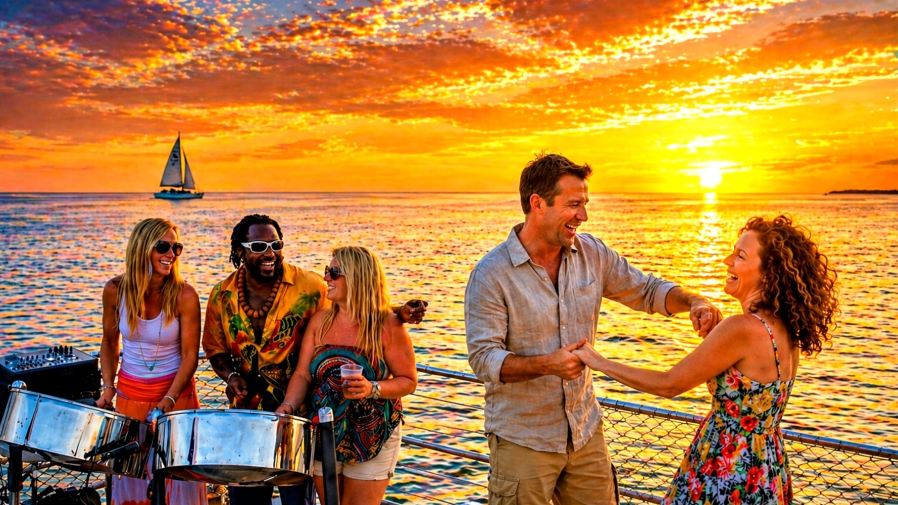 Sunset Cruise Live Music Sunset Watersports Key West