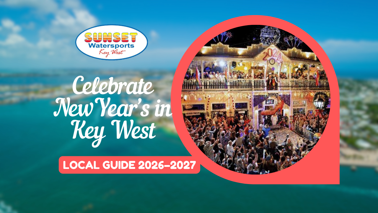 Celebrate New Year's in Key West with holiday festivities and Sunset Watersports